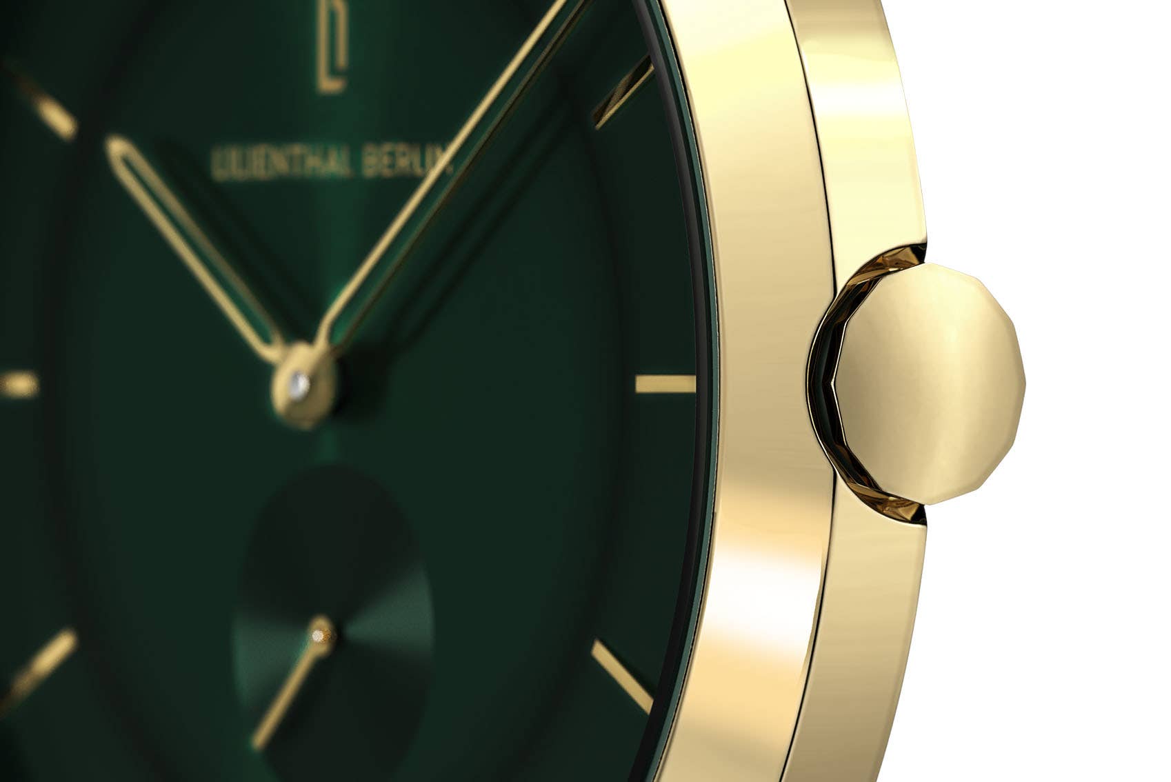 Lilienthal Berlin – Relógio de pulso - Homem por atacado – O clássico ouro verde5
