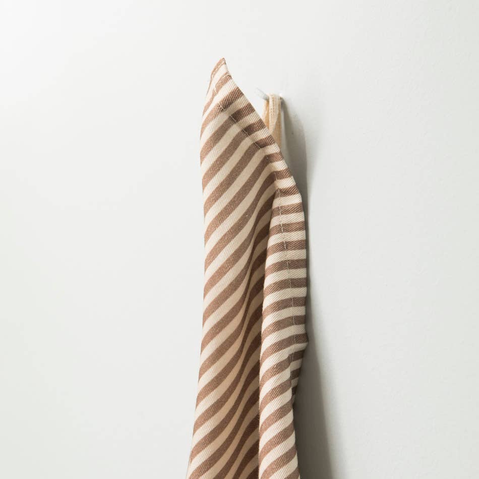 Mahe Homeware - Wholesale Tea Towel - Brown Stripe Kitchen Towel Set 22
