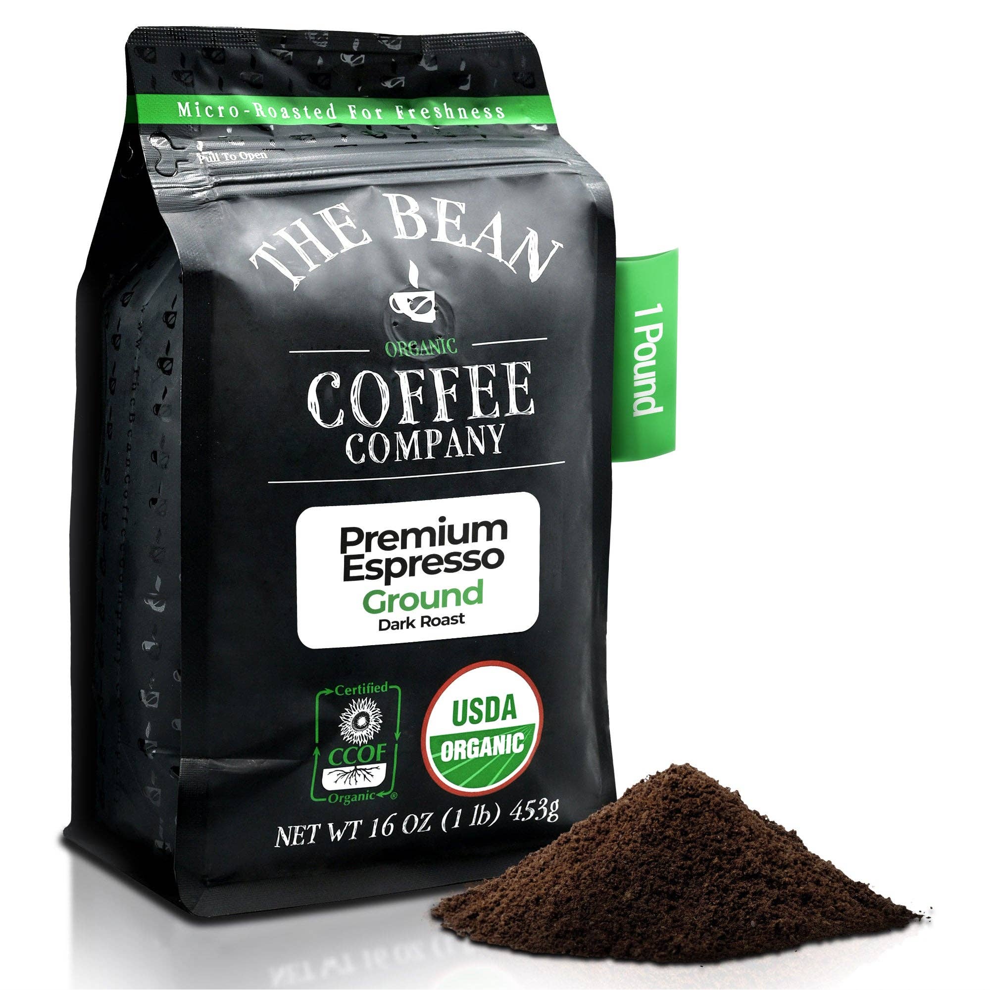 The Bean Coffee Company - Wholesale Ground Coffee - Organic Premium Espresso Coffee0