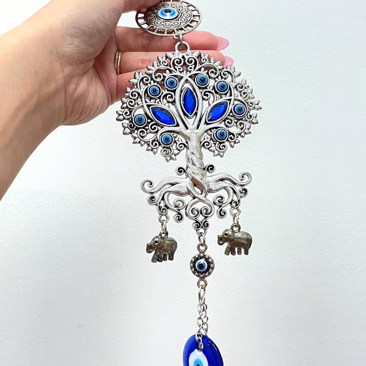 Tree Evil Eye Amulet 034 for wholesale by Atlas Fashion