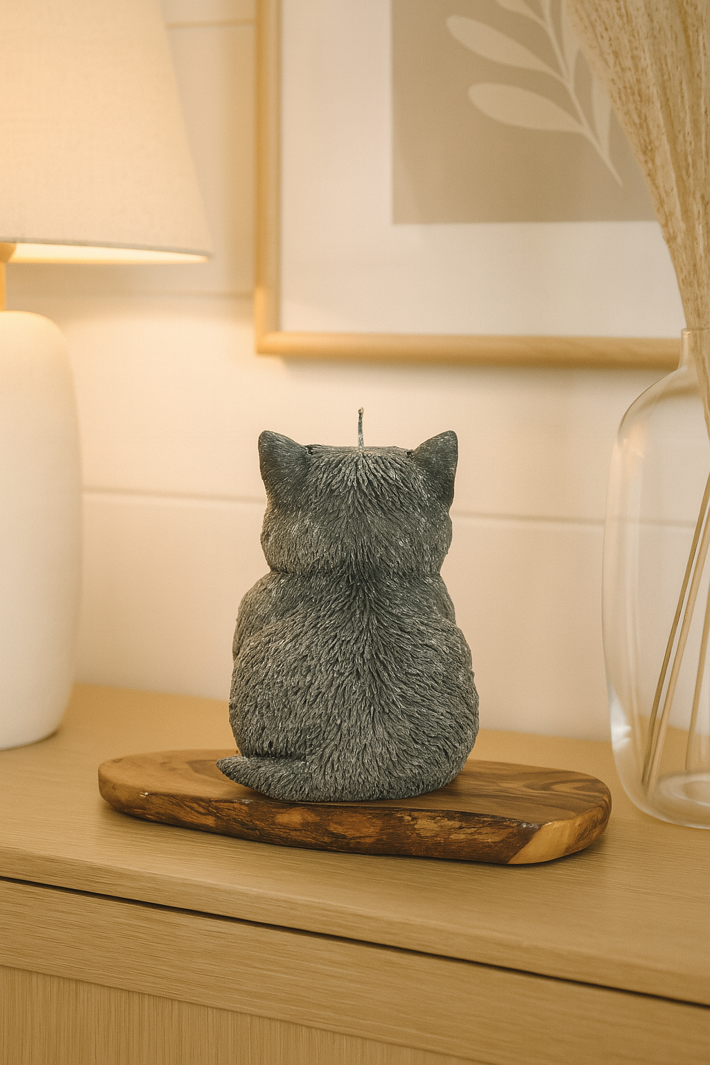 Aroma Therapy Candle - Wholesale Novelty Candle - Large Chubby Cat Soy Candle6