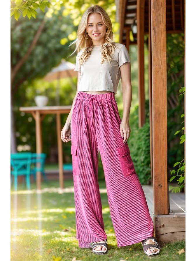 HEIMISH - Wholesale Pants - Women's - EP6780-10 SOLID URBAN RIBBED CASUAL PANTS13