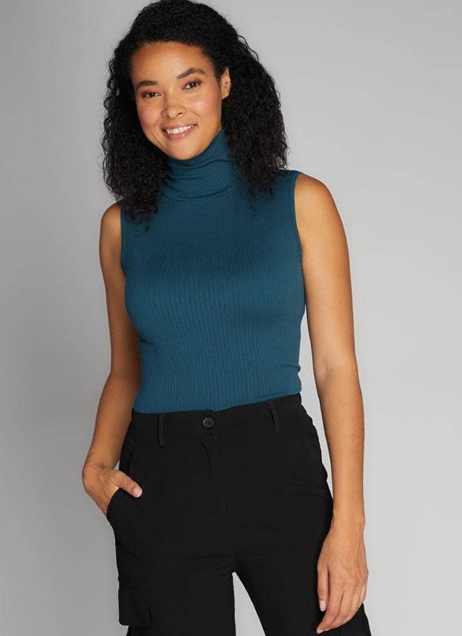 C'est Moi Clothing Co - Wholesale Gebreide top - Dames - Naadloze rib S/MINder TN Top- CERT10097