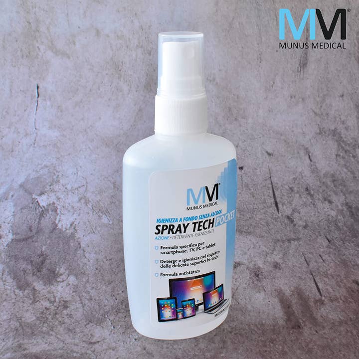 Munus Medical - Wholesale Spray Bottle - Tech screen cleaner with antistatic formula7