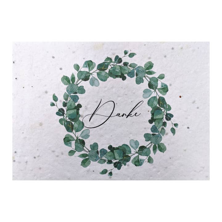 Kortset i eukalyptusfröpapper för wholesale av Gorilla Gardening