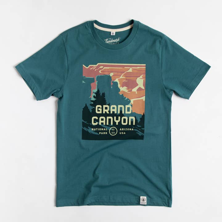 Grand Canyon National Park Unisex Short Sleeve Tee for wholesale by The Landmark Project