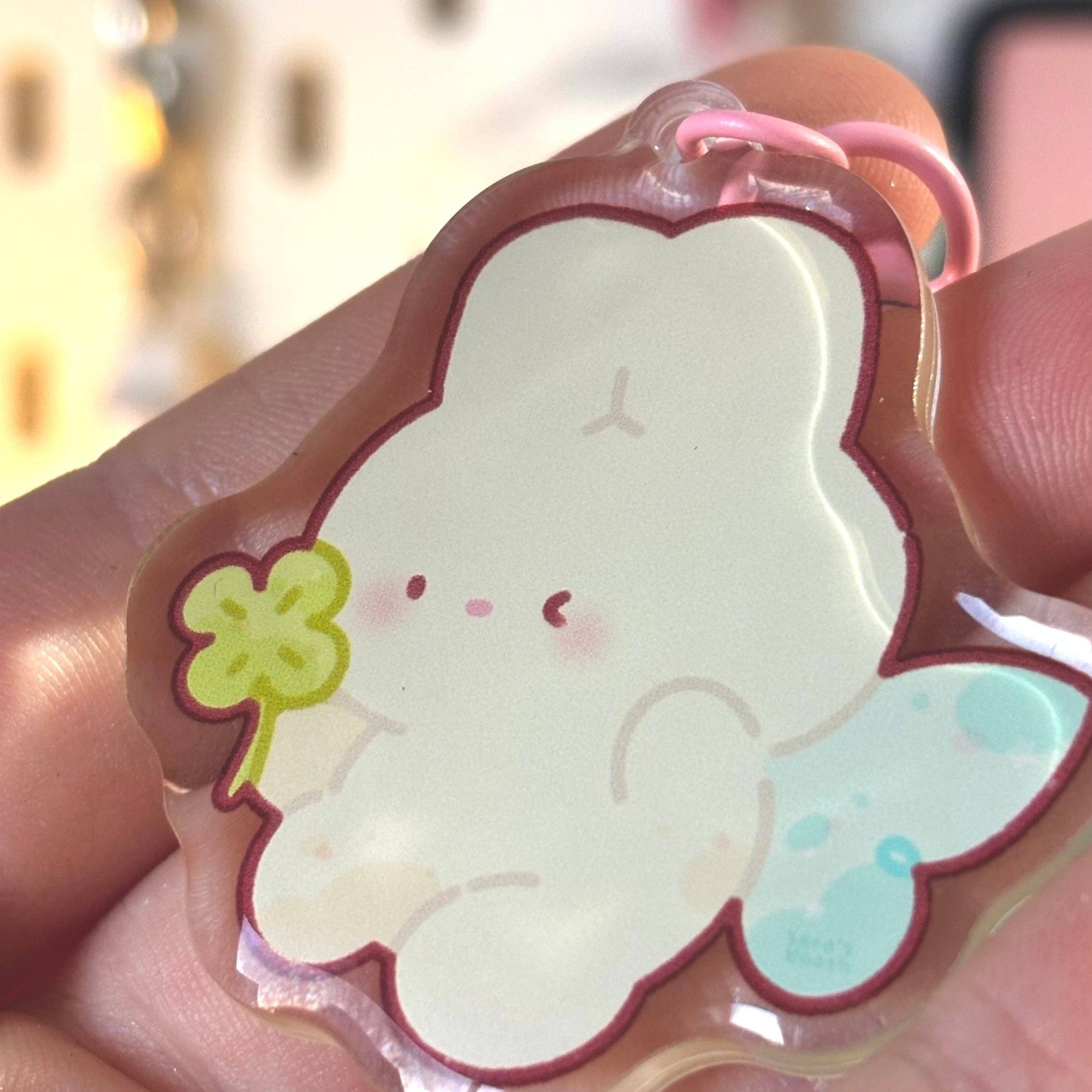 Sara's Booth - Wholesale Keychain - Women's - Lucky Mel acrylic keychain2