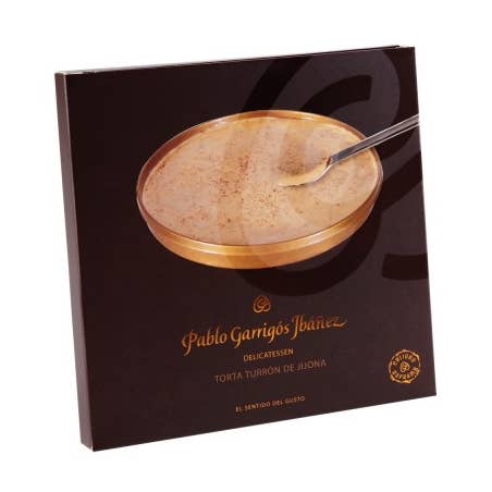 PABLO GARRIGÓS IBÁÑEZ - Wholesale Nougat - Jijona Nougat Cake Delicatessen 200 g.0