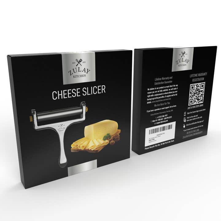 Zulay Kitchen - Wholesale Kitchen Tool/Gadget - Wire Cheese Slicer With Adjustable Thickness12