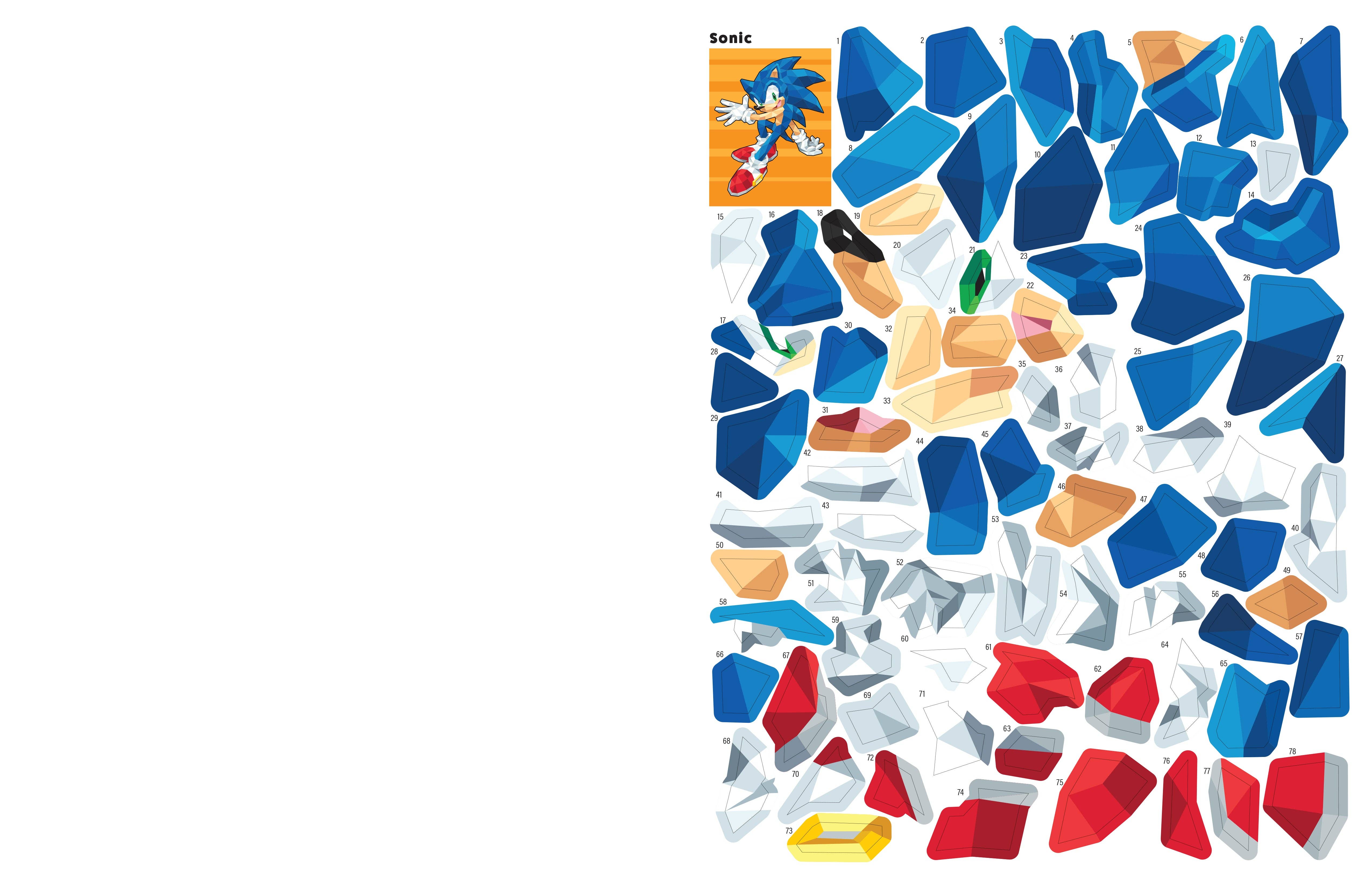 Insight Editions - #1 Pop Culture Publisher - Vente Autocollant - Enfant et bébé - Sonic the Hedgehog : La couleur officielle par Sticker Book2