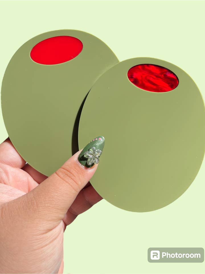 Olive Coaster Drink wear house warming gift house decor for wholesale by Studio Nena