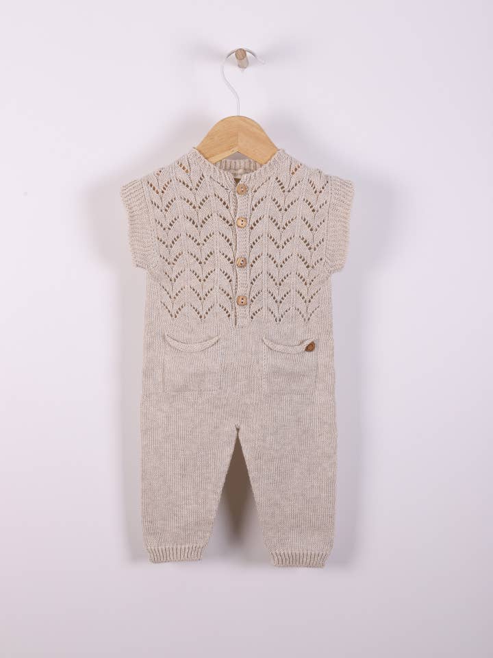 Wedoble: sustainable children's fashion - Wholesale Jumpsuit - Baby - Jumpsuit knitted in organic cotton | SUMMER IN THE VILLAGE3