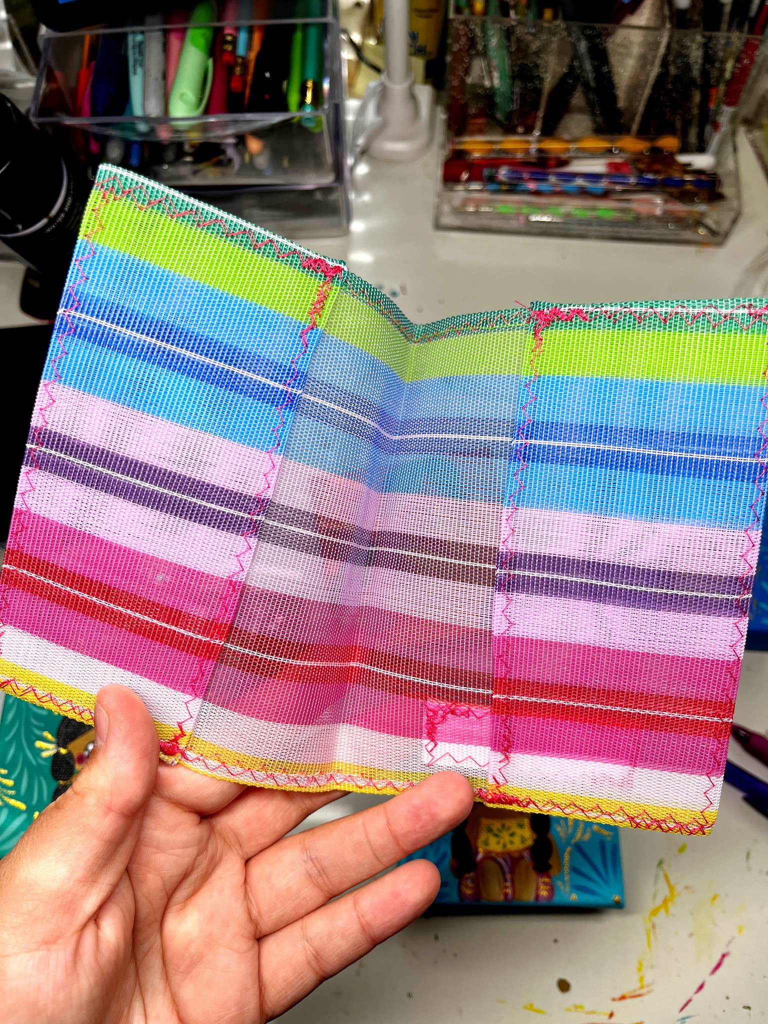 El Retoñito - Wholesale Passport Case - Women's - Mercadito Passport Holder/Wallet1