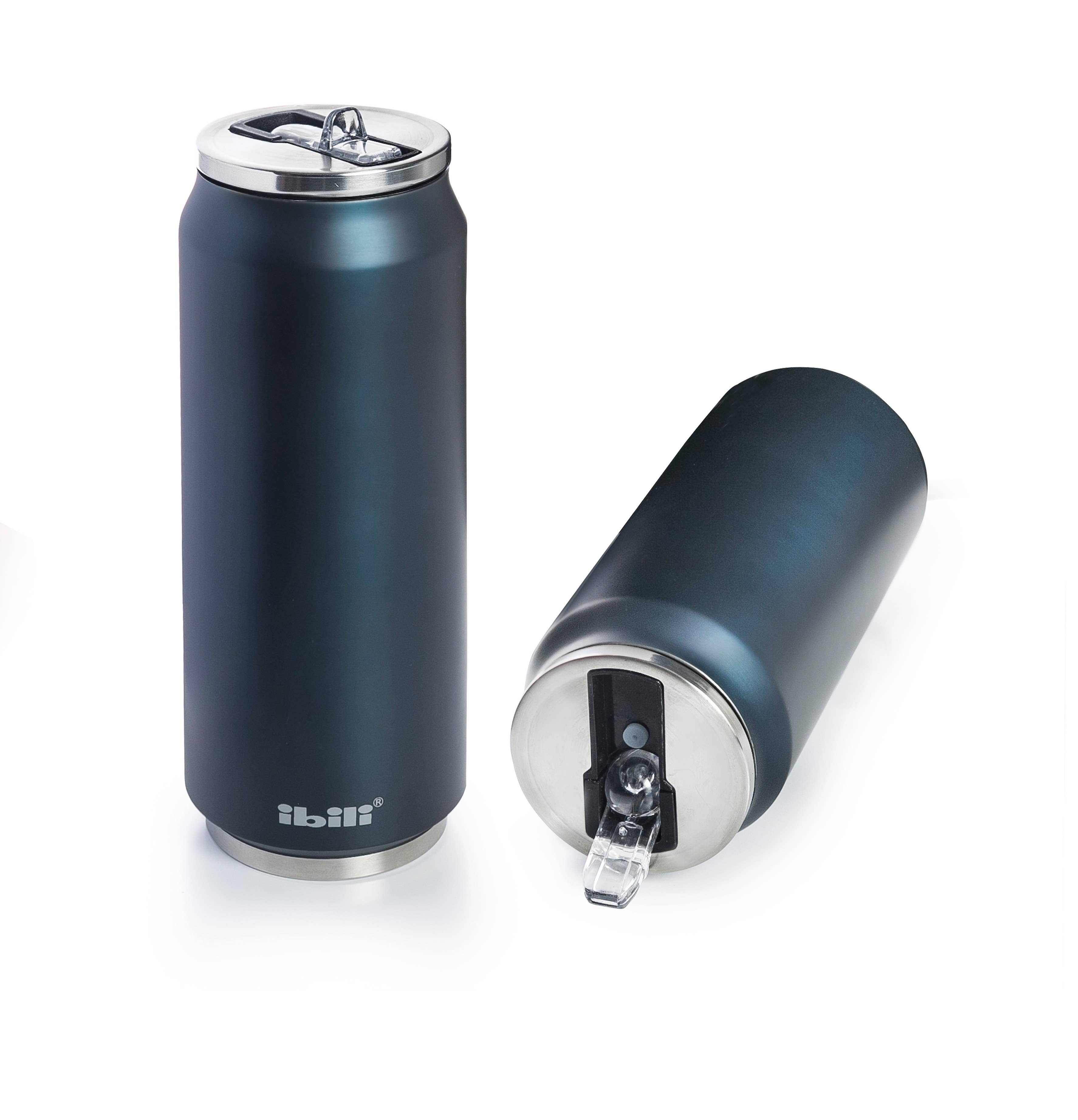 Ibili - Venta al por mayor Botellas de agua - IBILI - Lata Thermo Blueberry 330 Ml0