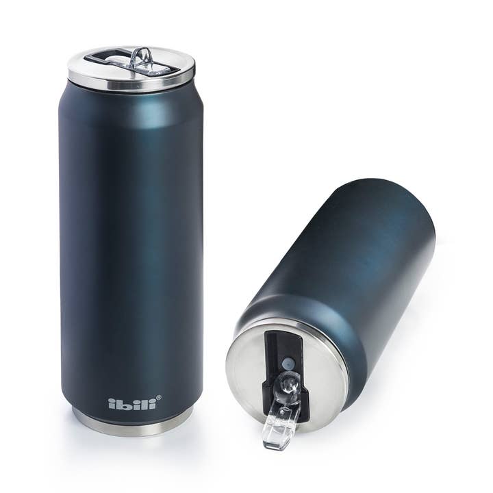 Ibili - Vendita all'ingrosso Borracce - IBILI - Bomboletta termica al mirtillo 330 ml0