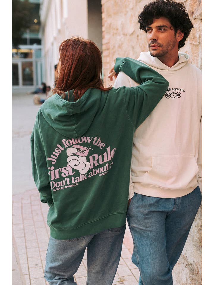 Nostalgic Apparel - Wholesale Hoodie - Unisex - First Rule | Oversized Hoodie1