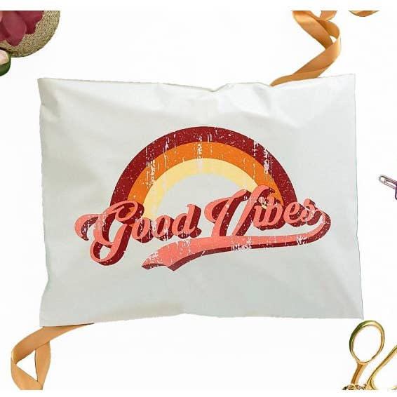 Buste buste in polietilene Good Vibes 10x13 per la vendita all'ingrosso da parte di Eleven Fashion