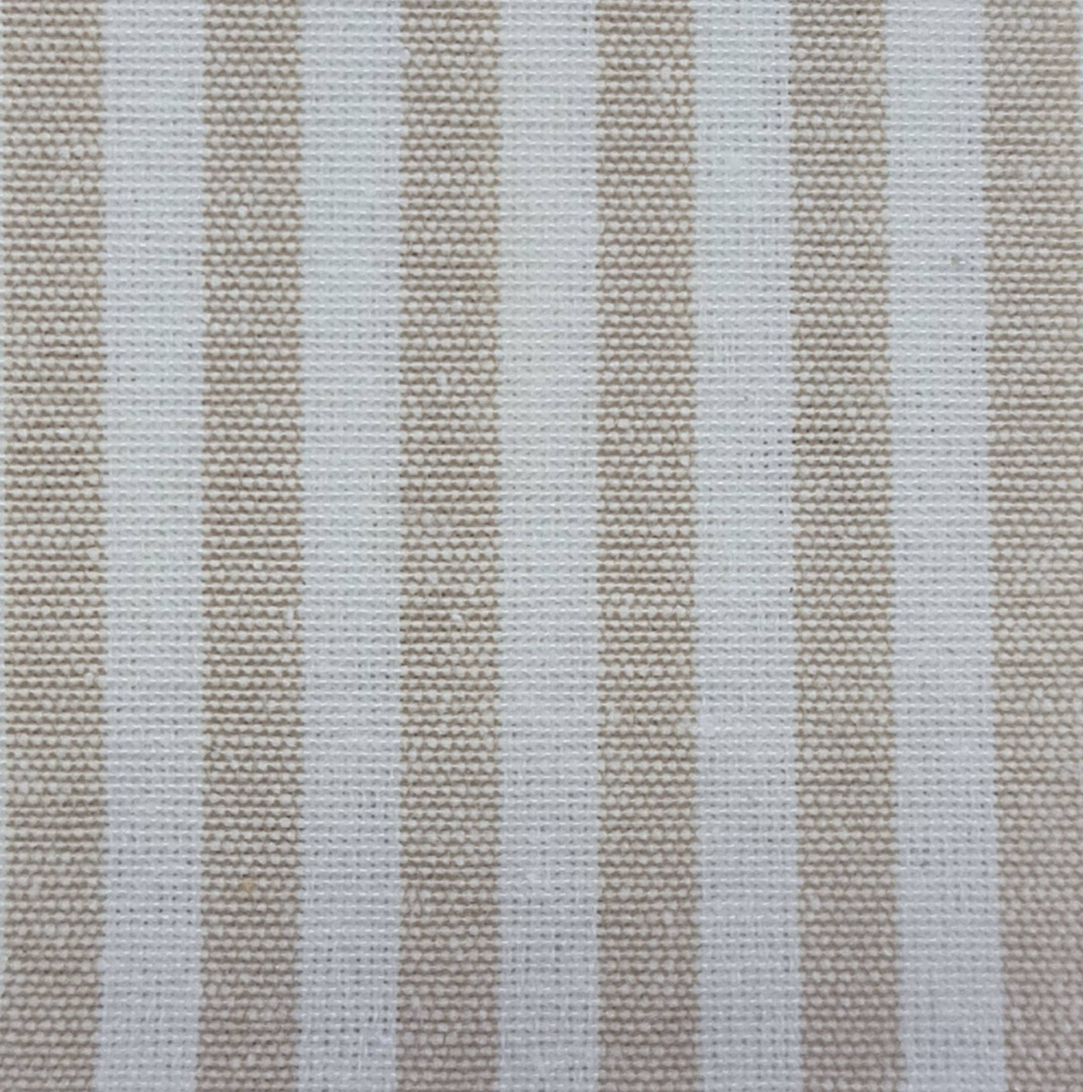 Lunaria Lab – Decoração de Natal por atacado – Laço acolchoado em algodão listrado fino 14x15 cm0