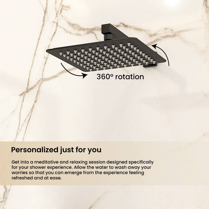 Ayna Decors - Wholesale Shower head - Ayna Decors Modern Dual Function Rain Shower System9