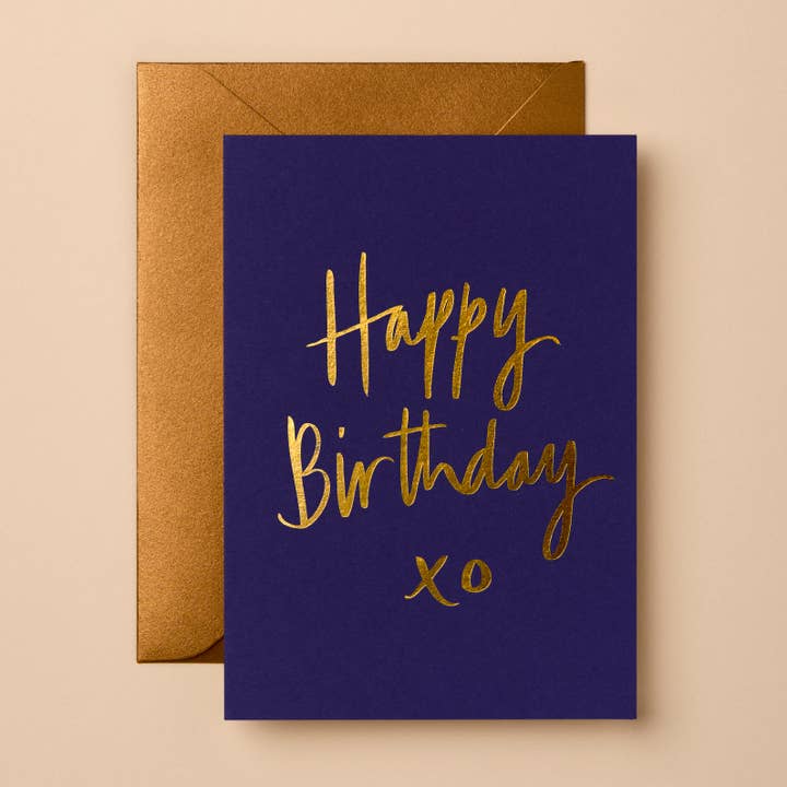 Minimal Birthday Card | Modern Sustainable Style for wholesale by Gabrielle & Celine Greeting Cards Australia