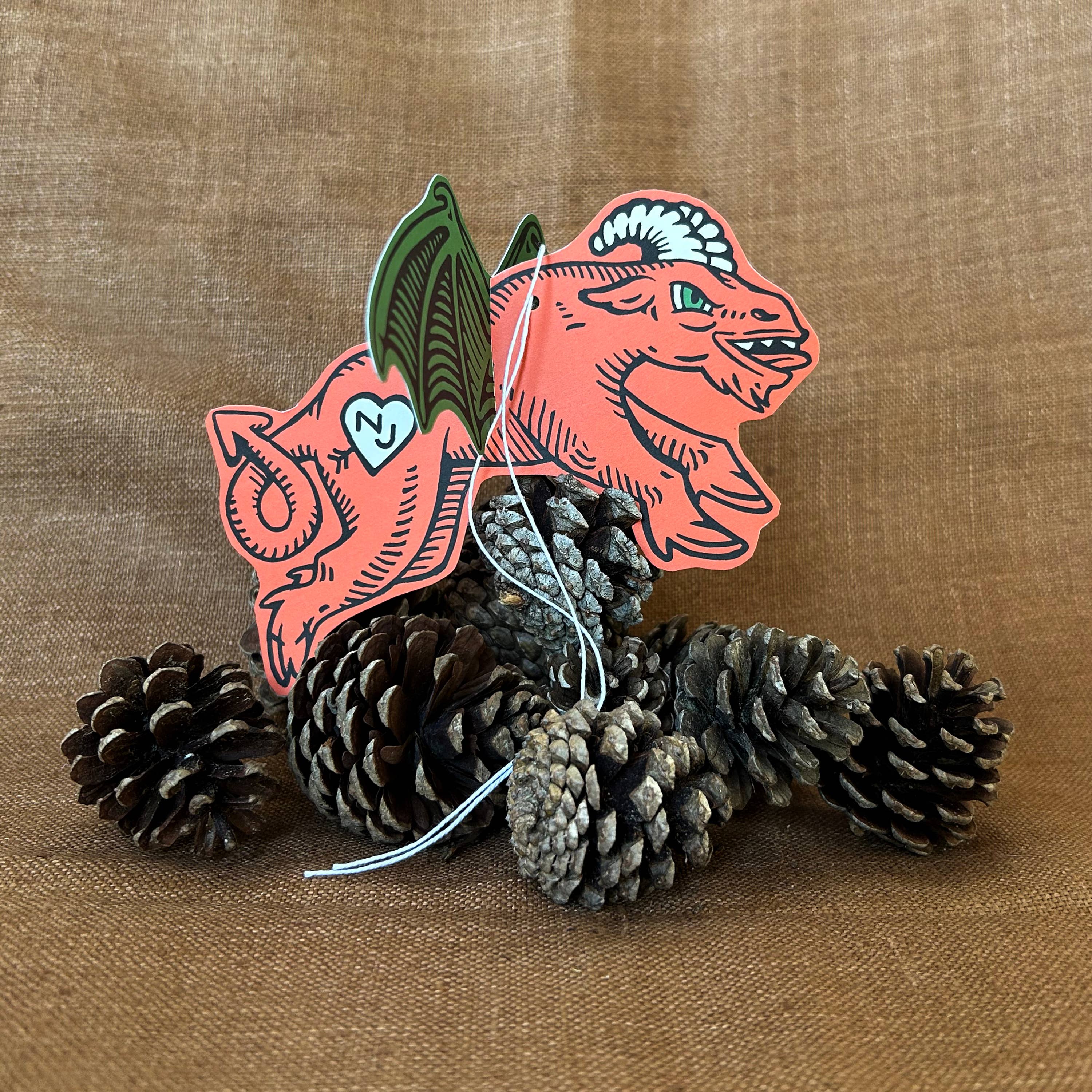 Fresh Fish - Wholesale Mobile - Jersey Devil cut-out card stock hanging mobile with string8