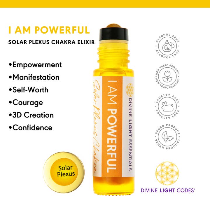 Divine Light Codes - Wholesale Essential oil roll-on - Chakra Balancing Elixirs - Essential Oils - 7 Roller Bottles Set9