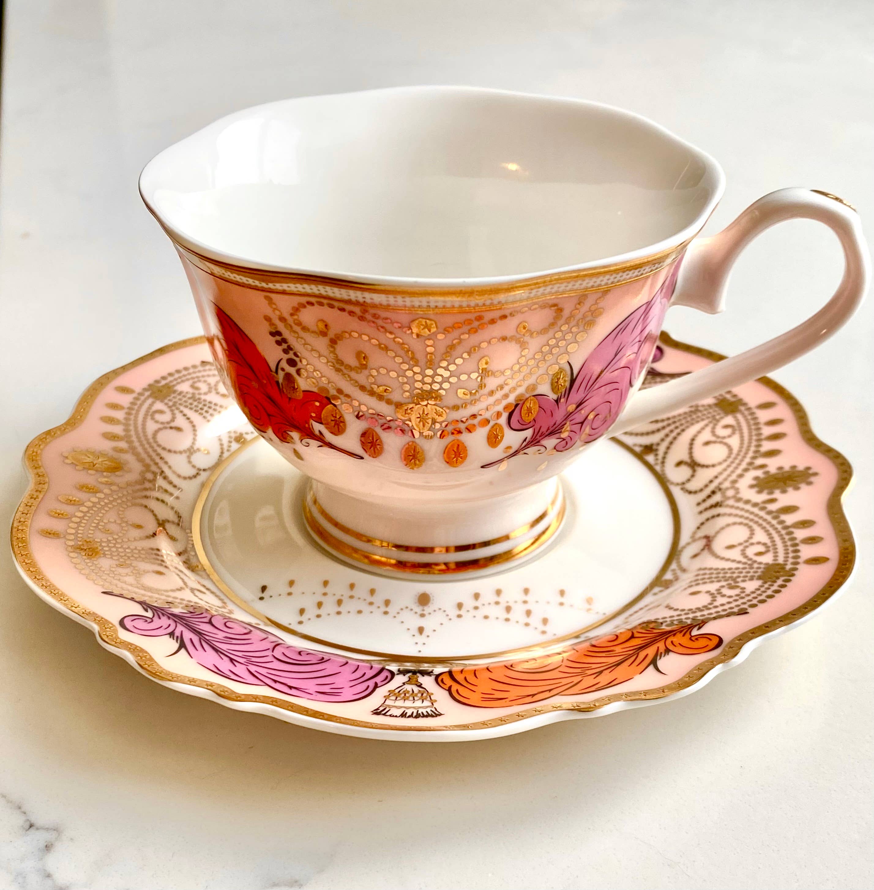 misshavishamscuriosities - Wholesale Tea Set - Dita Von Teese showgirl cup and saucer2