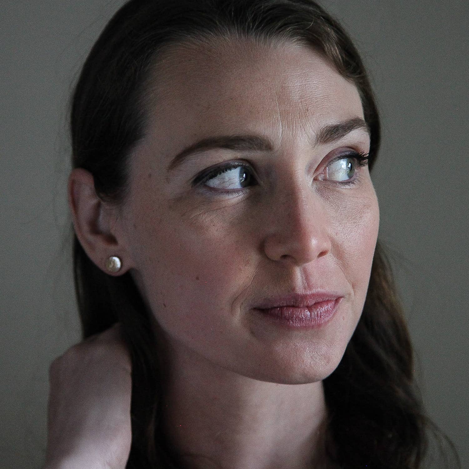 Heather Hawkins - Wholesale Stud/Post Earrings - Babe Dome Gemstone Stud Earrings - 14K Gold-filled8