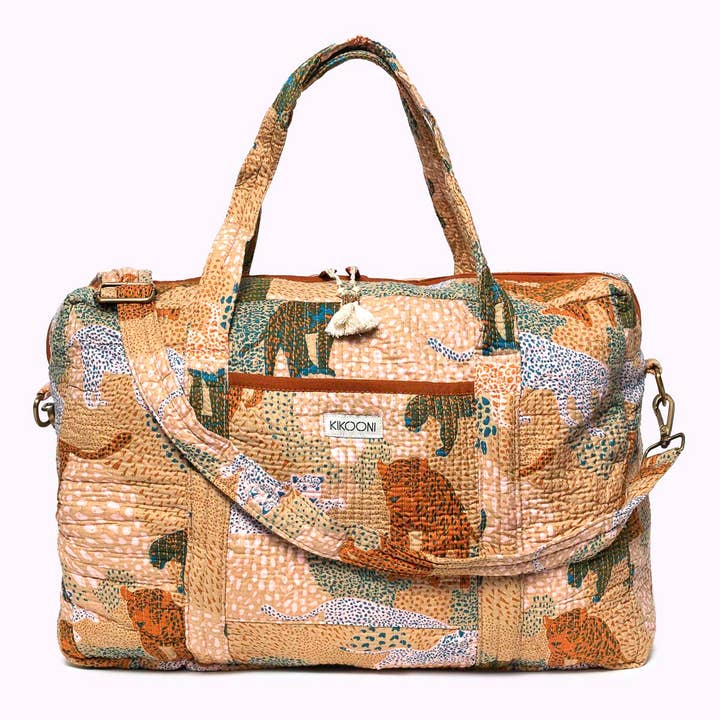 Stor resväska "Lucky Leo Beige" för wholesale av kikooni