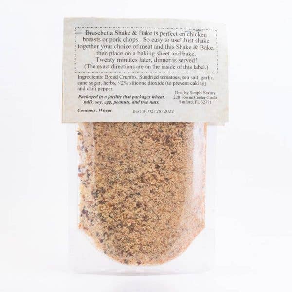 Simply Savory - Wholesale Dried Spice Mix - Bruschetta Shake & Bake Seasoning2