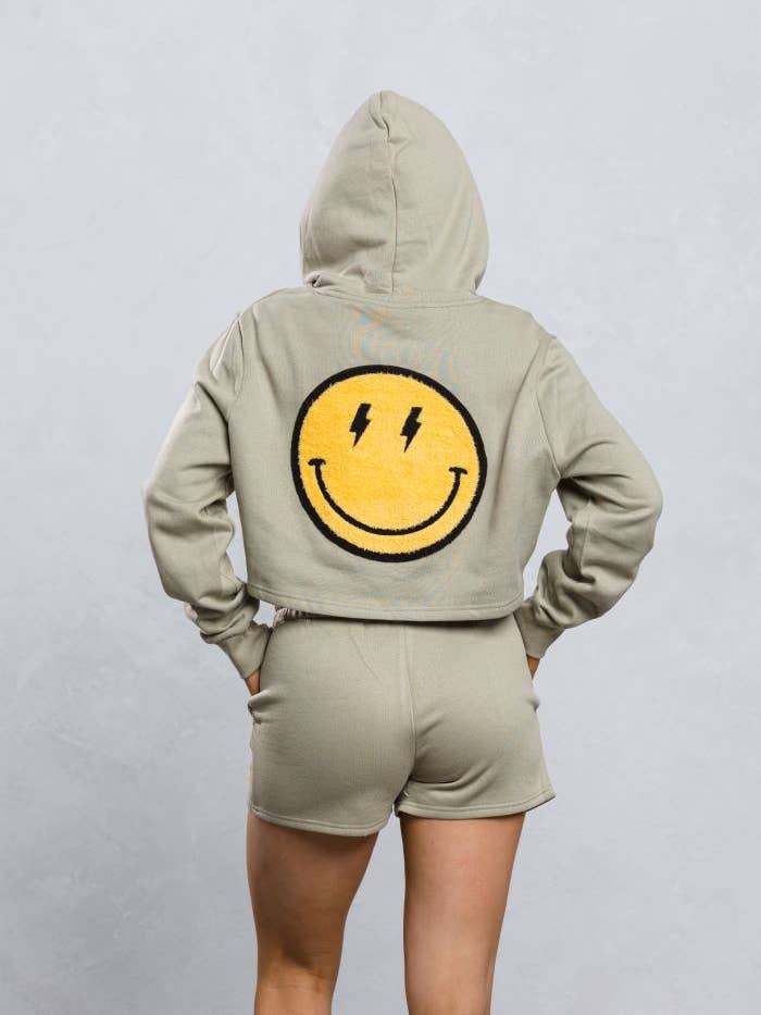 Ensemble de deux pièces Smiley Face Bolt Vector Yellow pour la vente par Trio Urban