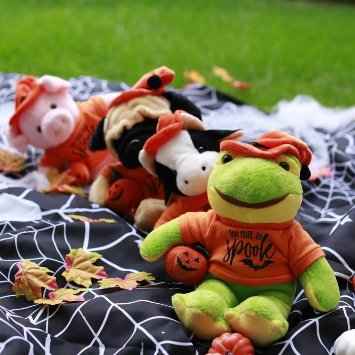 Plushland - Venta al por mayor Peluche - Niños y bebés - Animales de Halloween con camiseta linda11