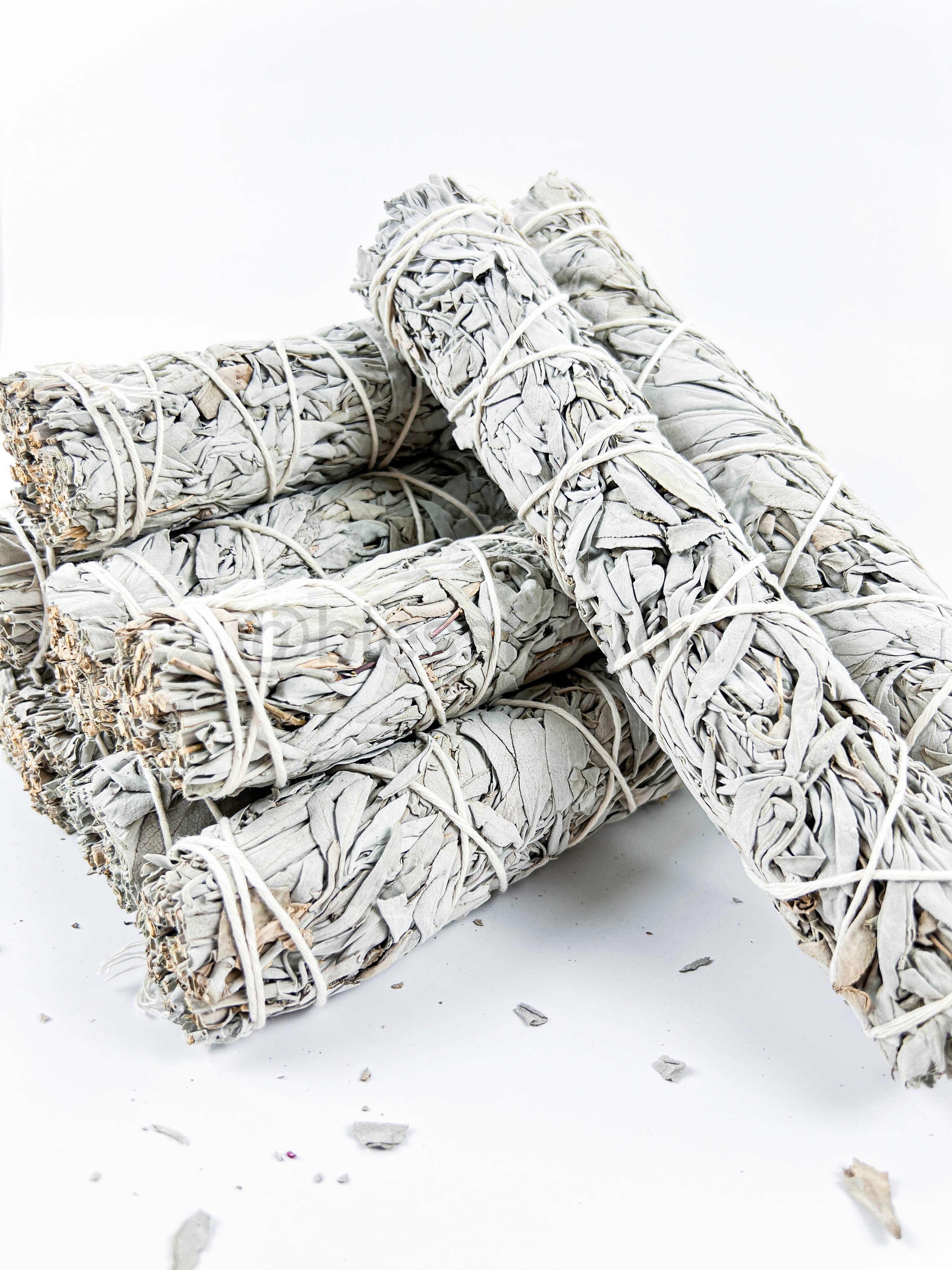 GREENROOTS USA LLC - Wholesale Sage Bundle - White Sage Smudge Stick 9" Jumbo HoUSe Cleansing Energy13