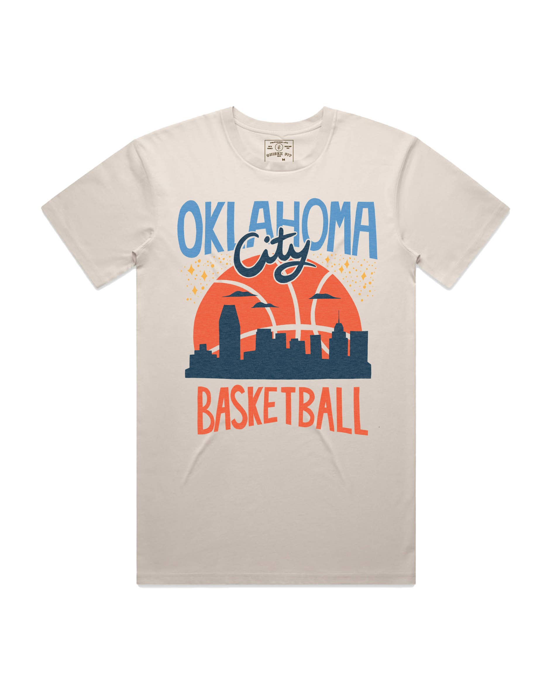 Shop Good - Wholesale Screen Printed T-Shirt - Unisex - Thunder Sunset Tee - Oklahoma City Thunder0