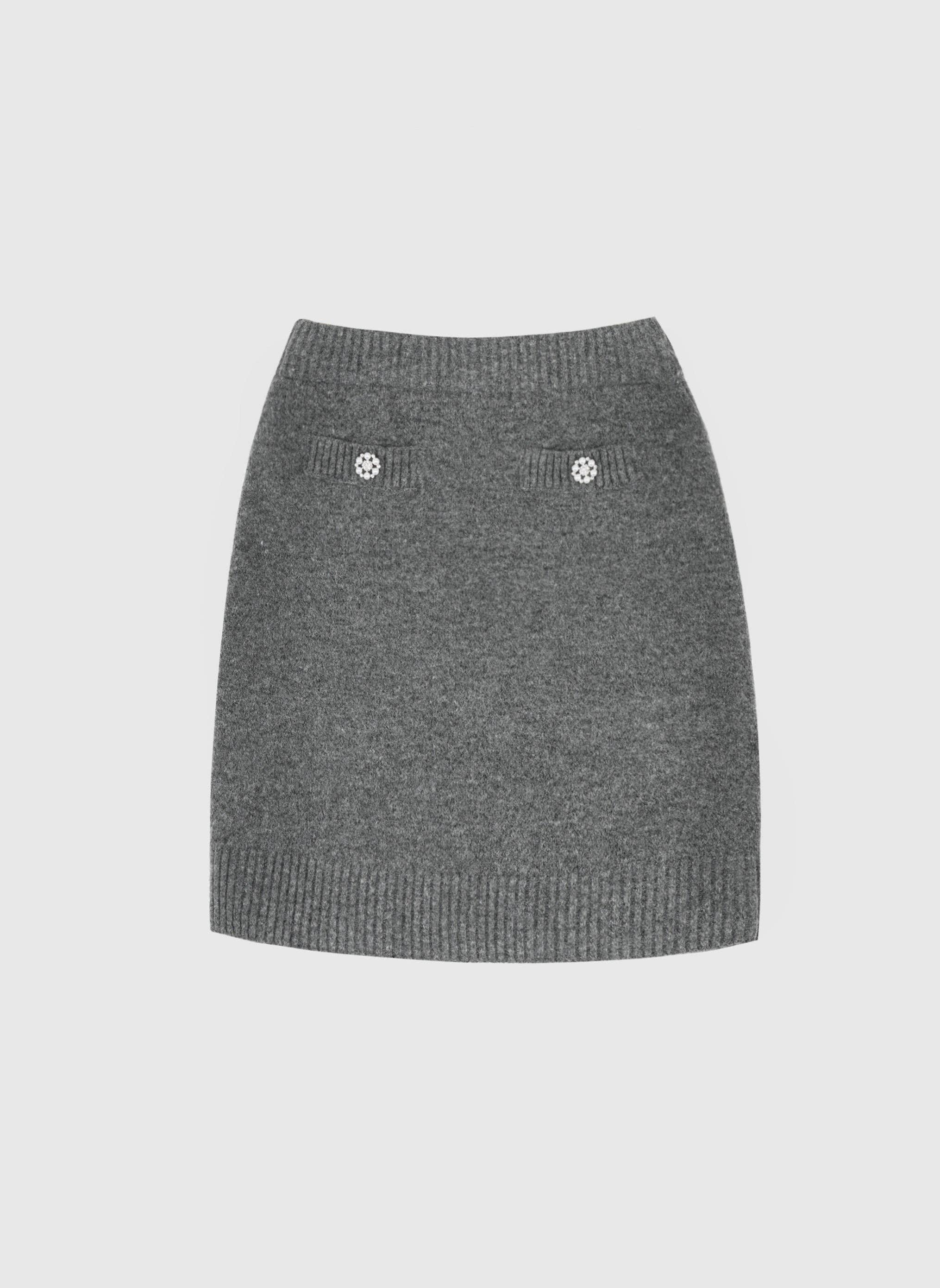 An'ge - Wholesale Skirt - Women's - NAMINI SHORT SKIRT gray5