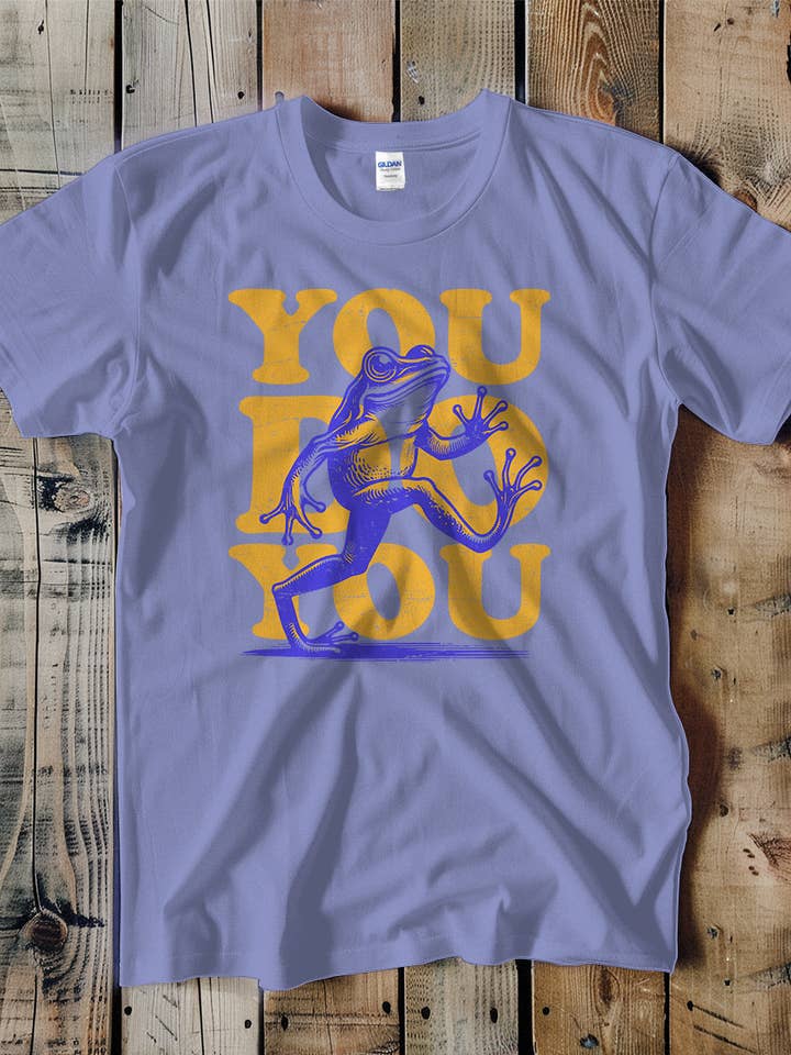 You Do You Frog Unisex Tee for wholesale by Swift Retail