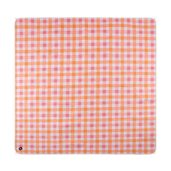 Kollab - Wholesale Picnic blanket - Picnic Mat Watermelon Peach Check1
