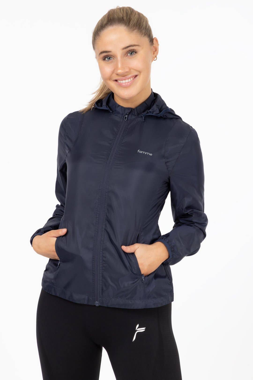 Famme - Wholesale Athletic Jacket - Women's - Pace Running Jacket1