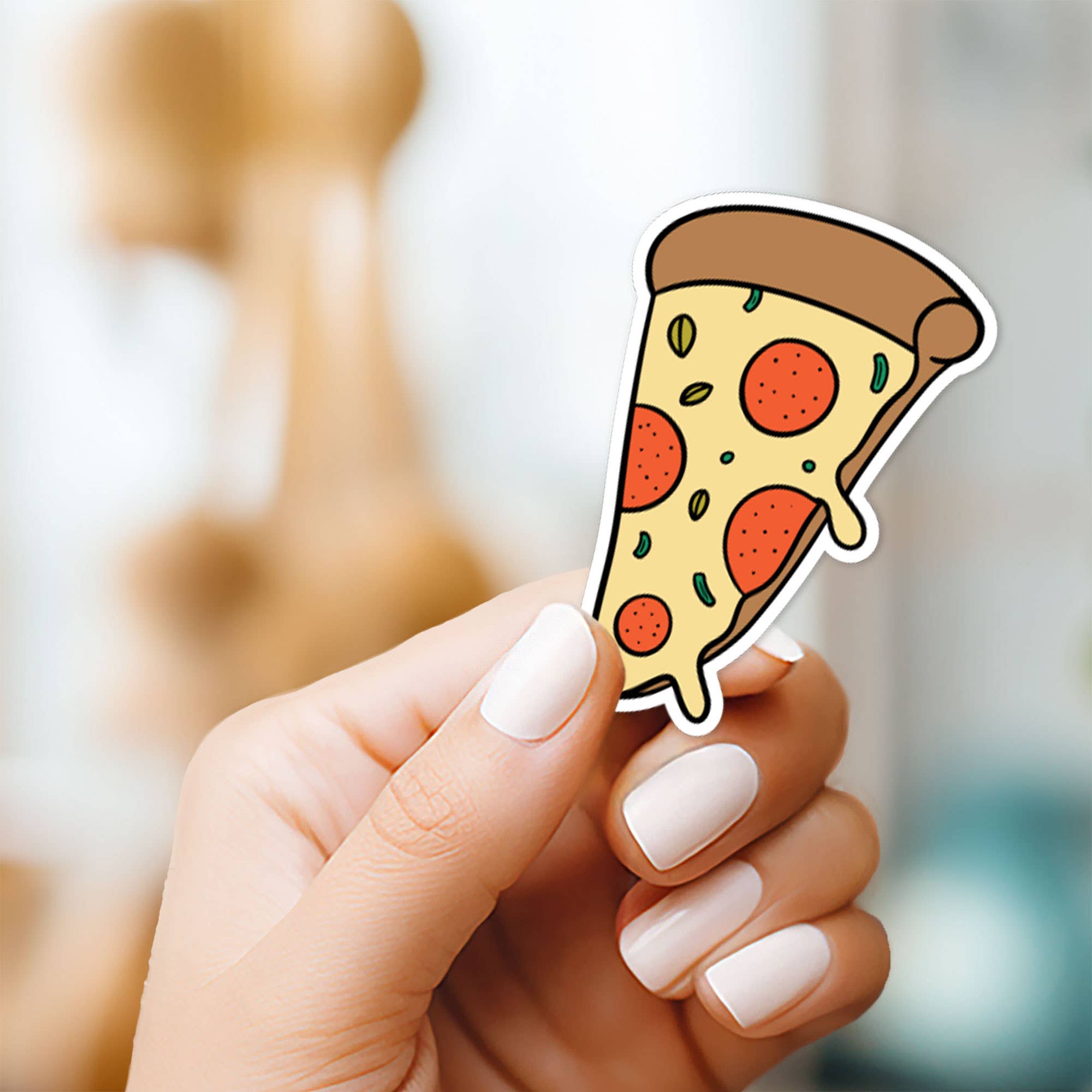 The Stickerie - Wholesale Phone & Laptop Stickers - Pizza Slice Sticker1
