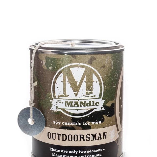 The MANdle OUTDOORSMAN | gunpowder, outdoors for wholesale by Eco Candle Company