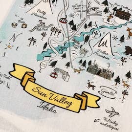 Coussin décoratif Sun Valley ID (avec insert) pour la vente par Gooseberry Designs