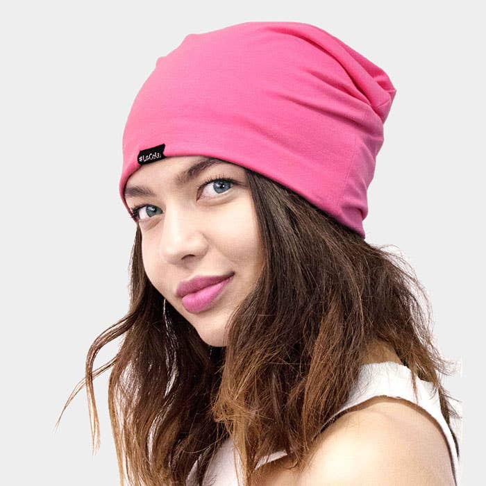 Wona Trading, Inc. - Wholesale Beanie - Women's - Solid Satin Lined Beanie Hat