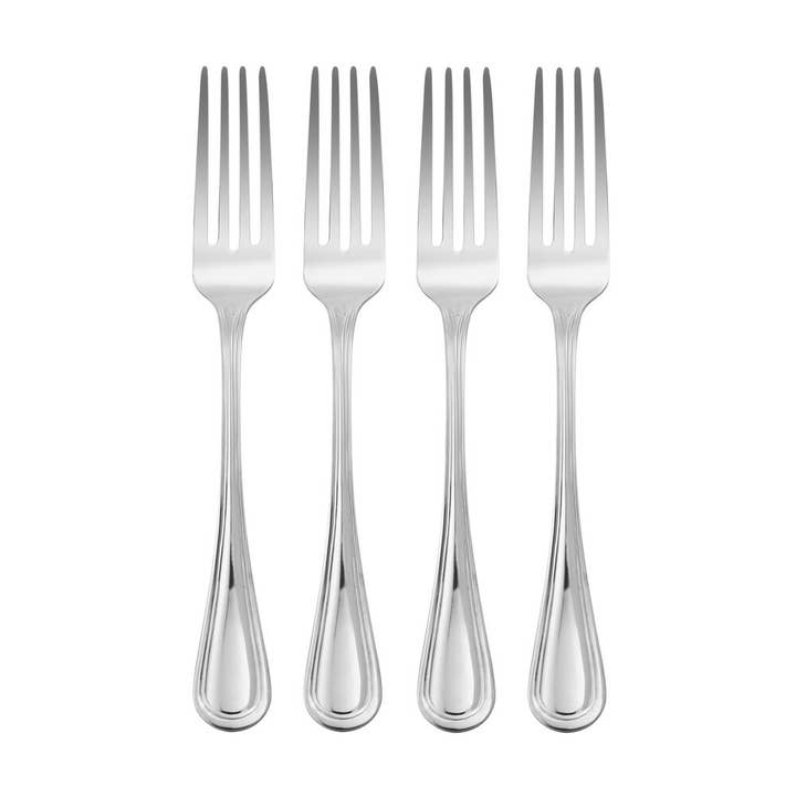 Pfaltzgraff Newport Dinner Fork, set of 4 for wholesale by Lifetime Brands Silverwarehouse
