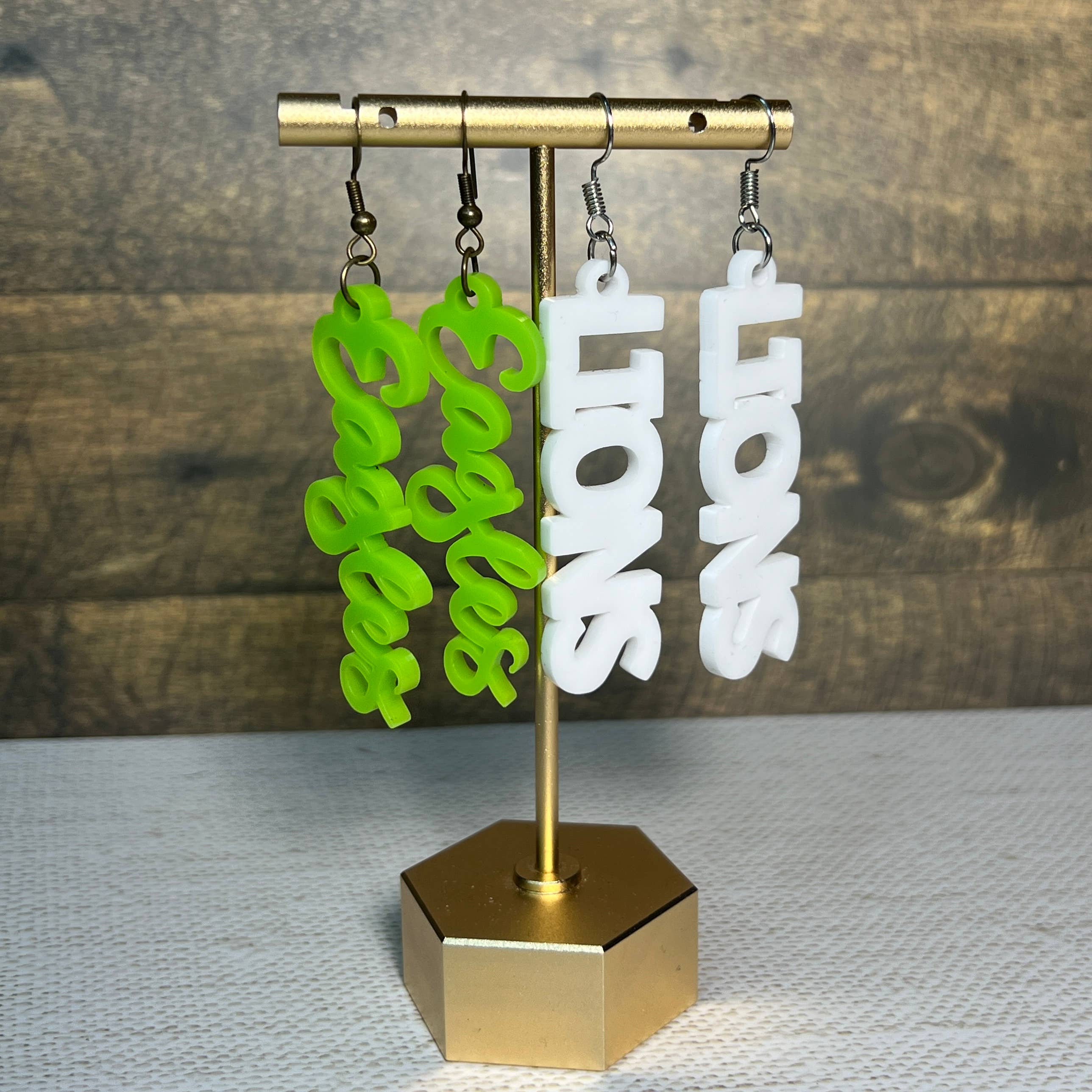 Krafts and Junk TX - Wholesale Dangle Earrings - Customizable Spirit Acrylic Dangle Earrings5