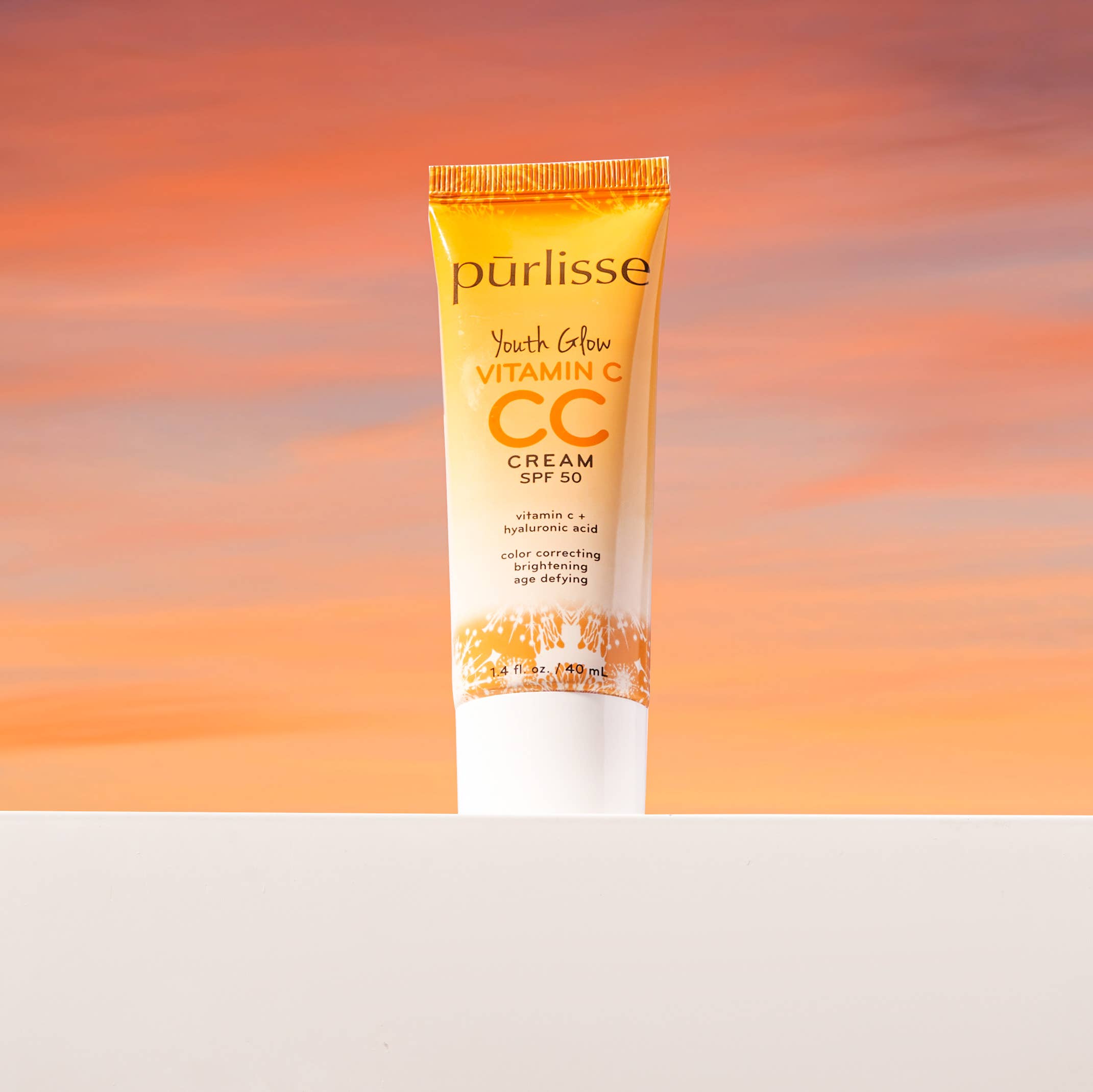 Purlisse Beauty - Wholesale Tinted Moisturizer - Youth Glow Vitamin C CC Cream SPF 5011