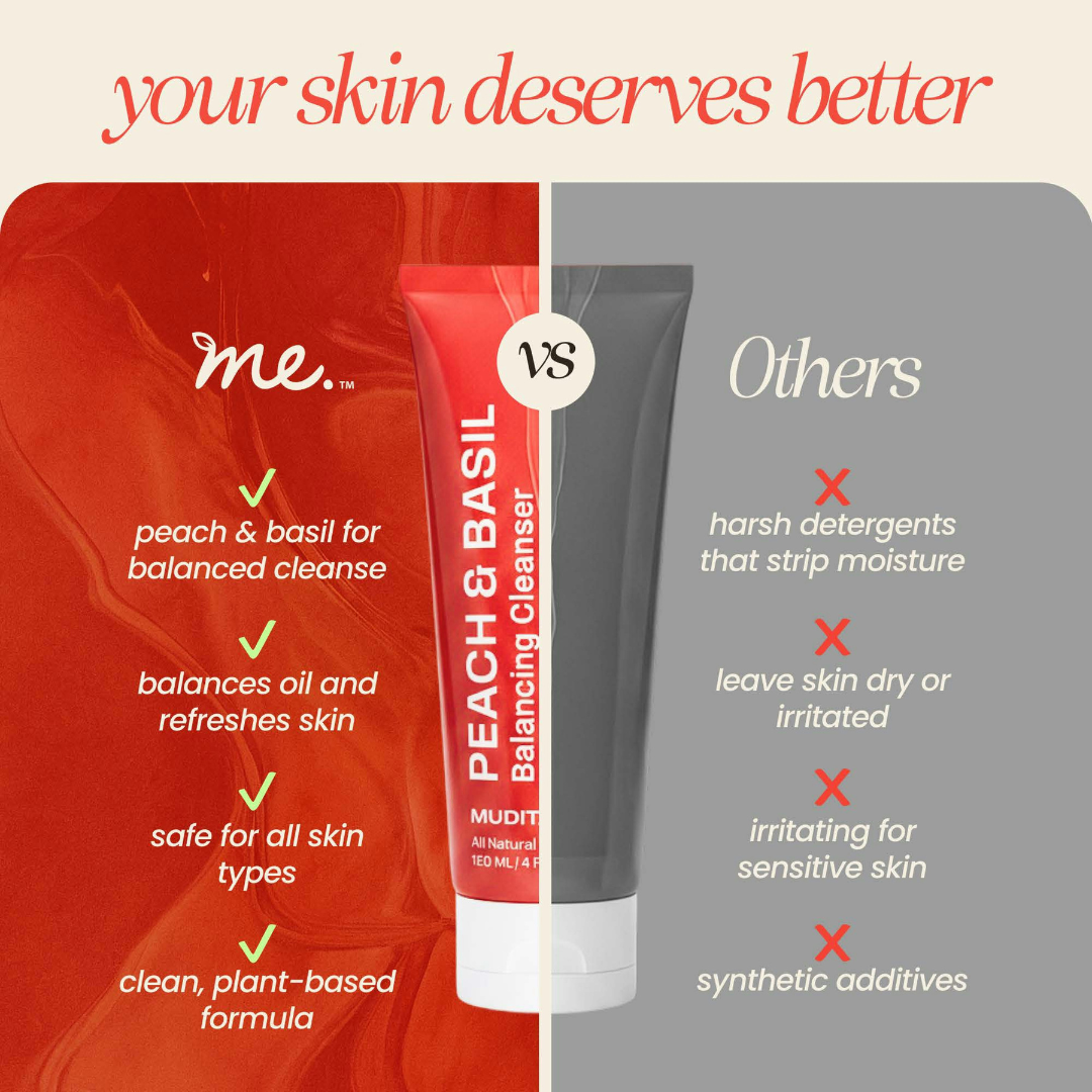 VIAI Beauty – wholesale Facial cleanser – Peach & Basil Balancing Face Cleanser5