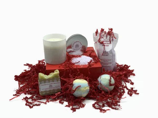 Relaxcation - Wholesale Bath & Body Set - Bath and Spa Gift Basket for Women1