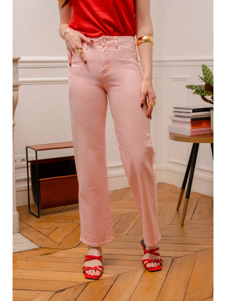 Vivid - Vendita all'ingrosso Jeans - Donna - Jean a gamba larga colore5