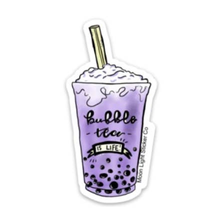 Bubble Tea Sticker for wholesale by Moon Light Sticker Co