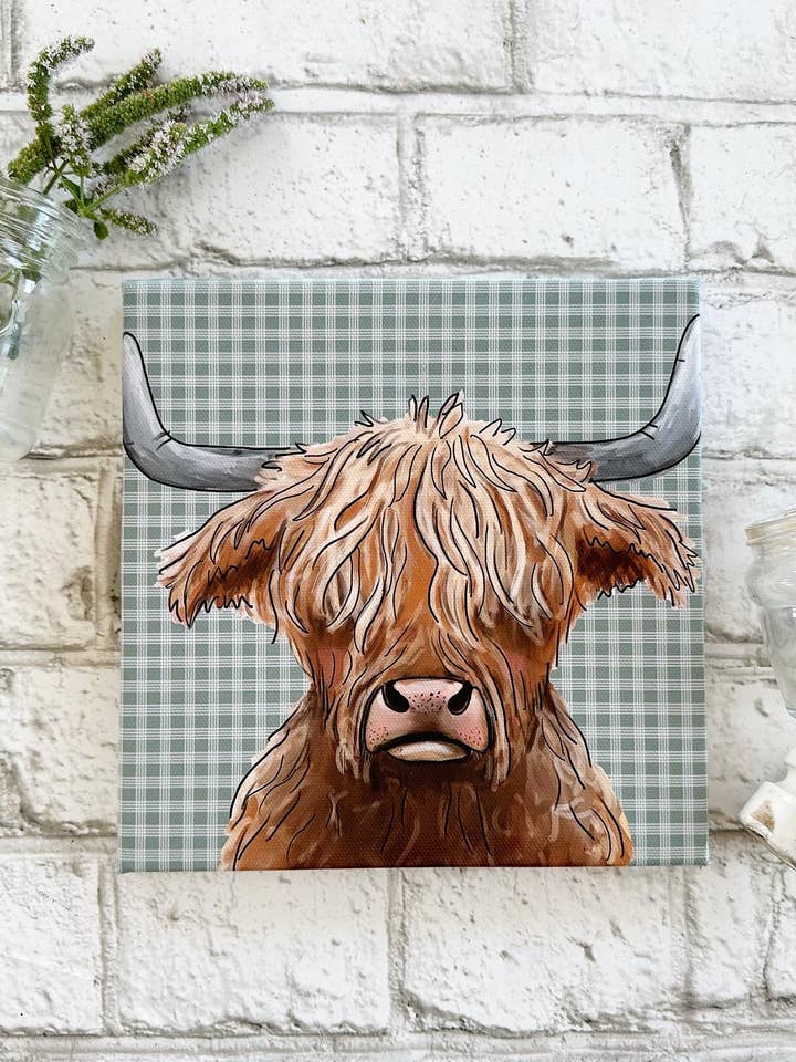 Farm Animal Canvas Prints (multiple Styles) for wholesale by Averie Lane